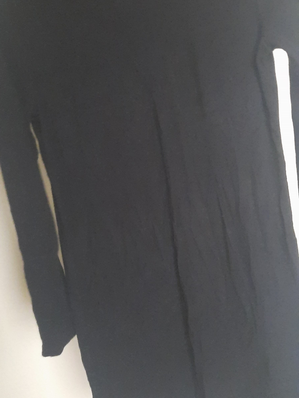 GB girls Black Elastic Dress For Winter